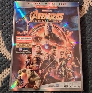 AVENGERS INFINITY WAR on BLU-RAY